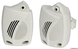 Haut-parleurs stéréo 100W blanc